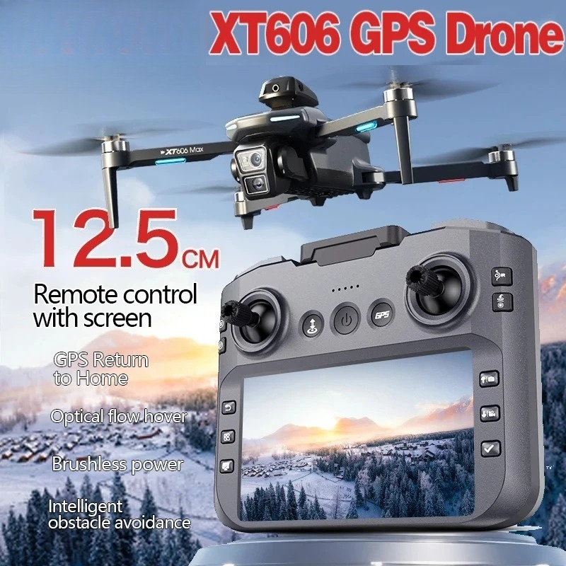 Jjrc Drone X12 - Orijinal XT606 MAX GPS Drone 4k