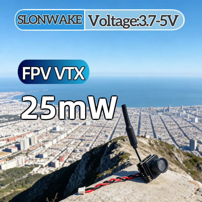 Drone Rc Toy - SLONWAKE FPV 25mW güç simülasyonu VTX