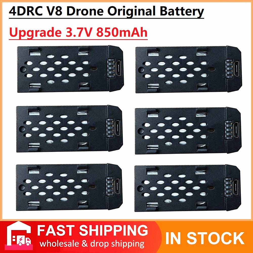 Drone Rc Leading - 4DRC V8 Drone Orijinal Pil 3.7