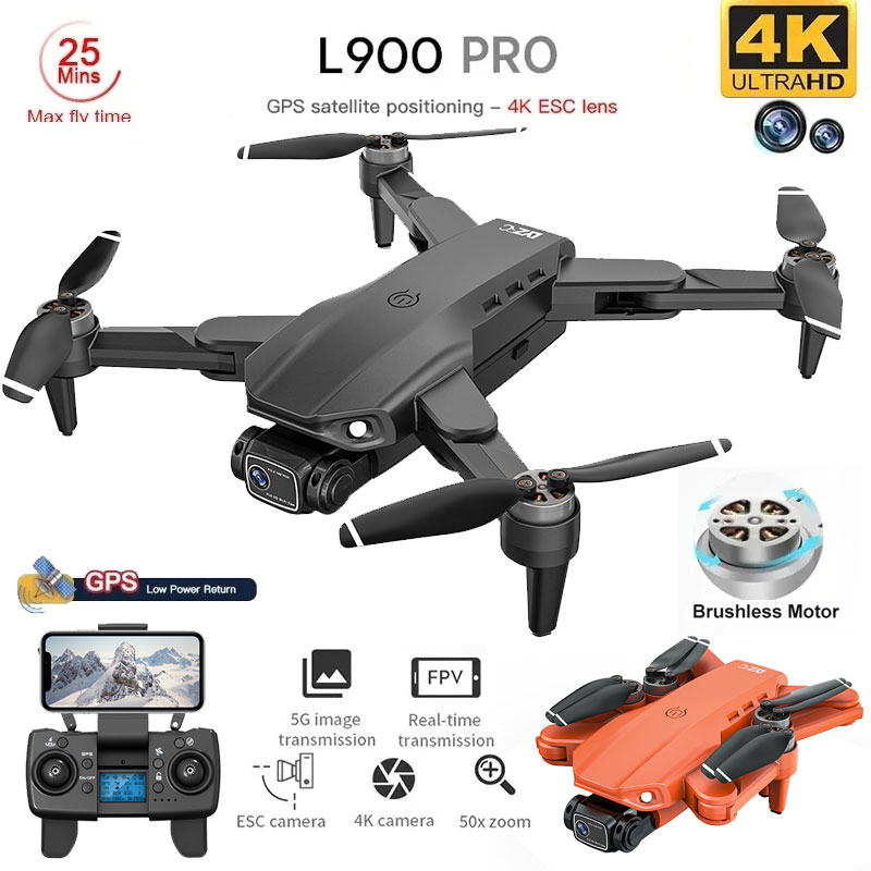 L900 Pro GPS Drone 4K profesyo - Drone Ae Rc incelemesi ve fiyatı