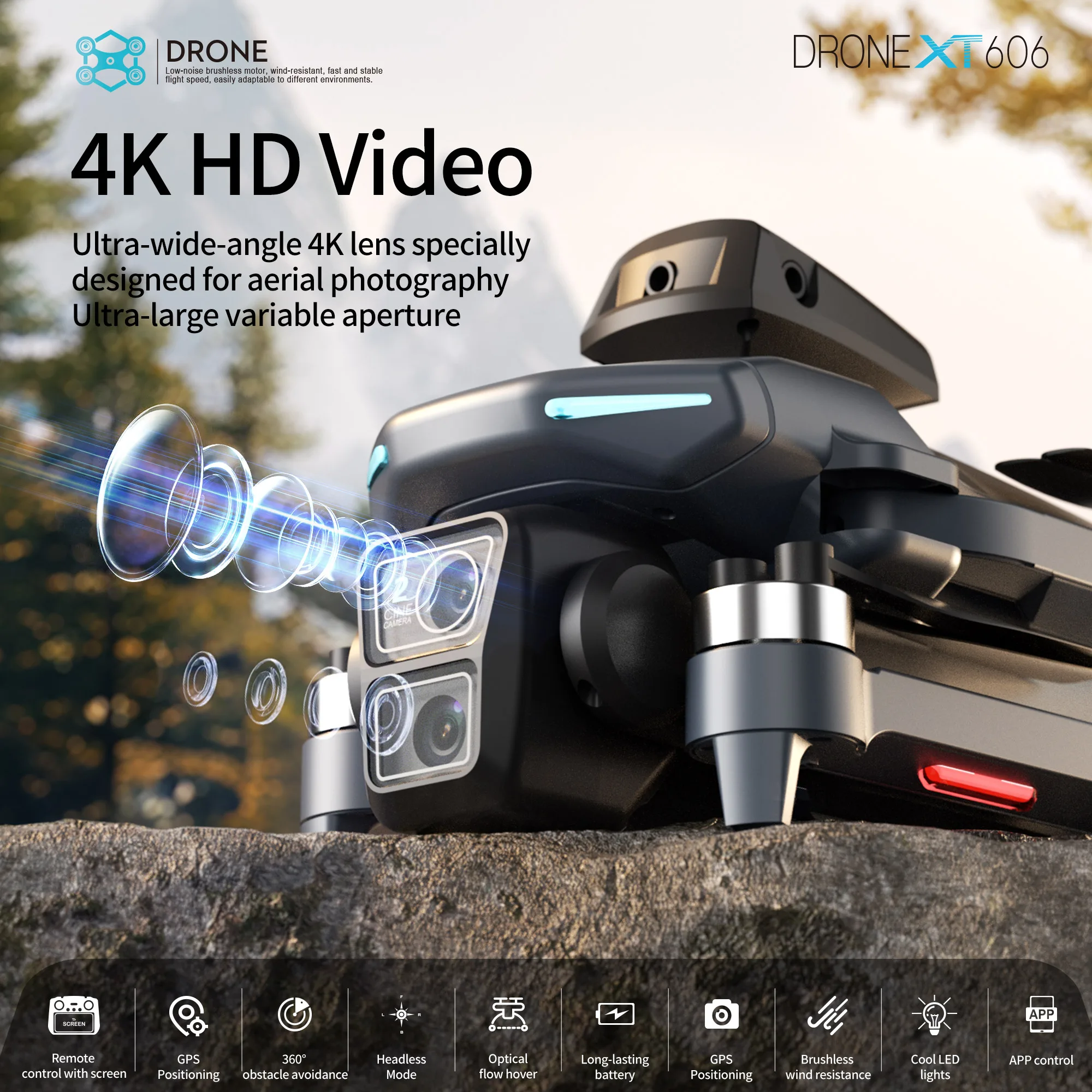 Orijinal XT606 MAX GPS Drone 4 - Jjrc Drone X12 incelemesi ve fiyatı