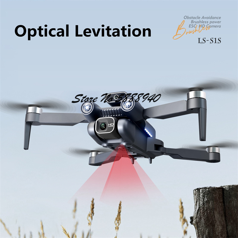 6K Optik Akışlı Fırçasız Katla - Drone S1S Rc Quadcopter incelemesi ve fiyatı